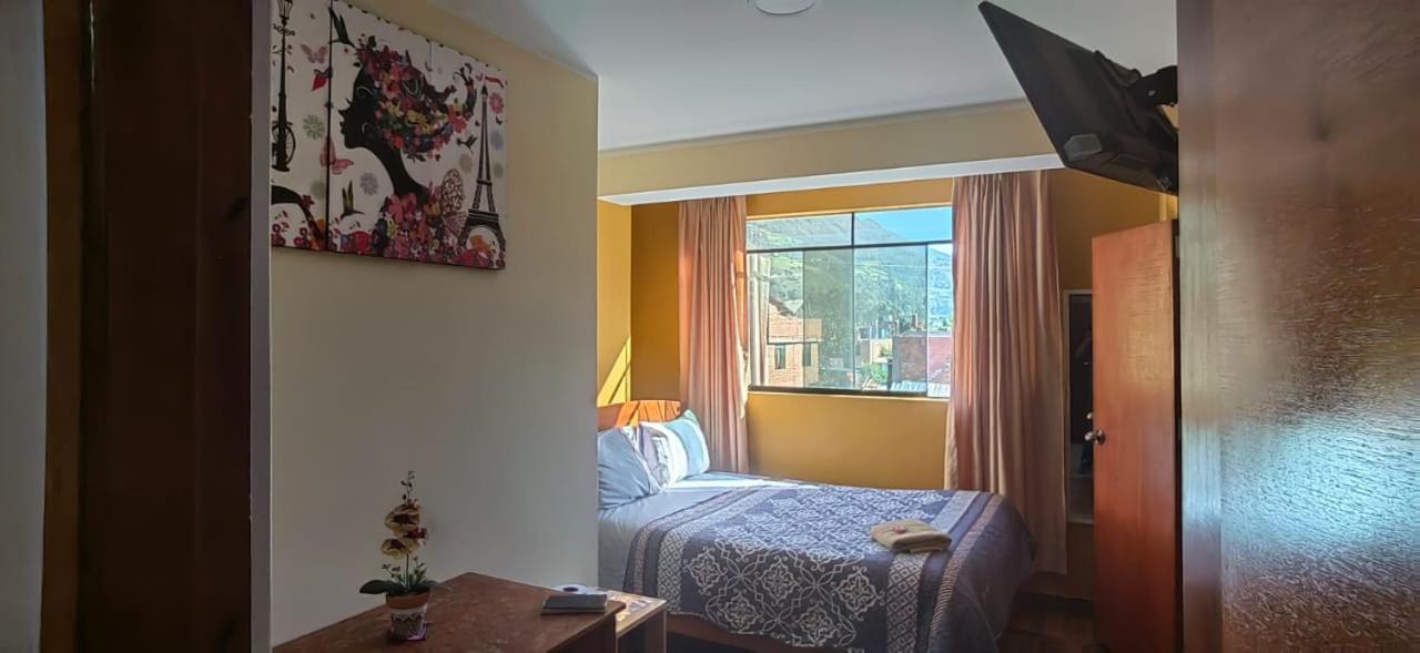 Hostal Tinkoj Chavín de Huantar Buitenkant foto