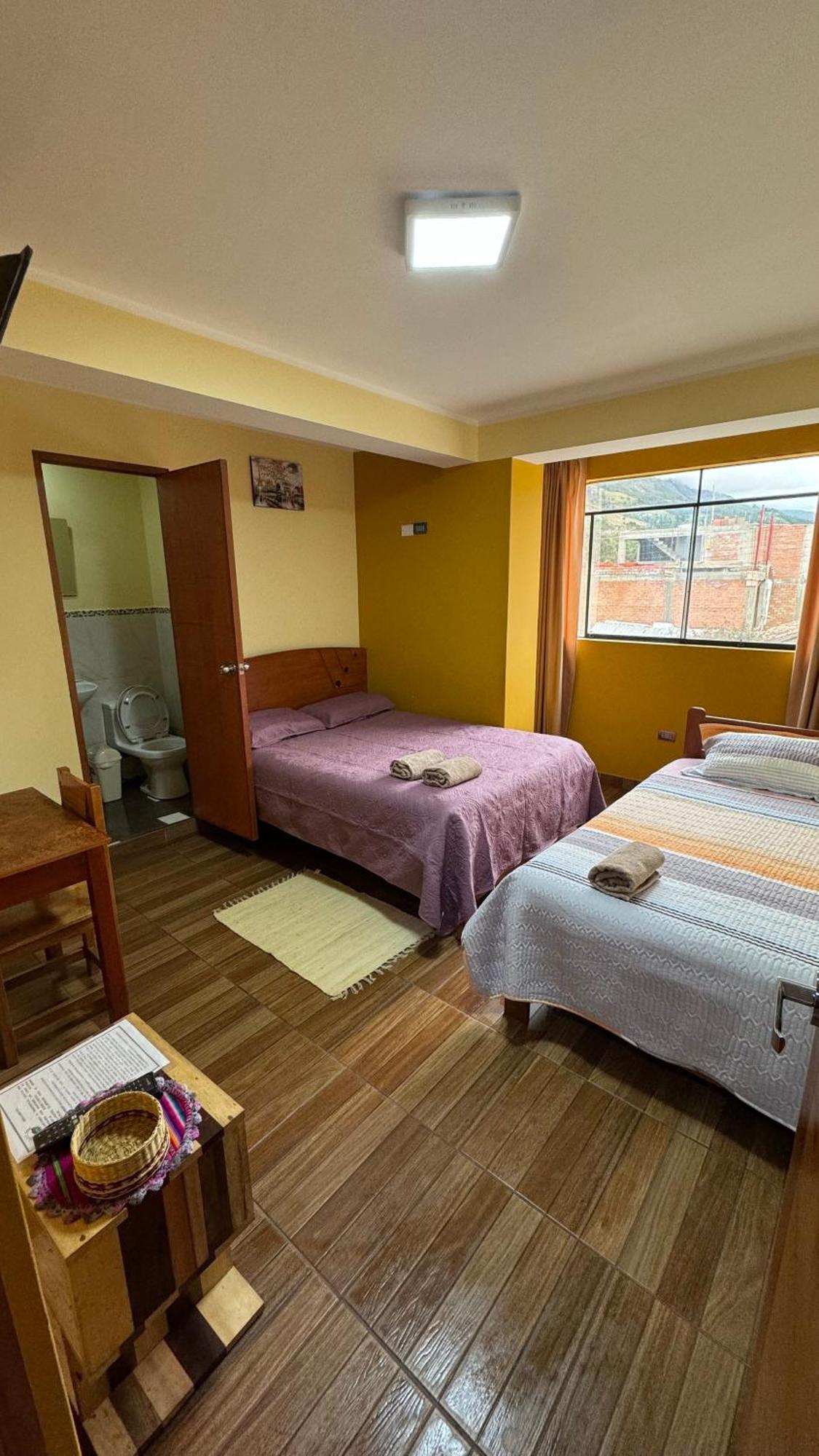 Hostal Tinkoj Chavín de Huantar Buitenkant foto